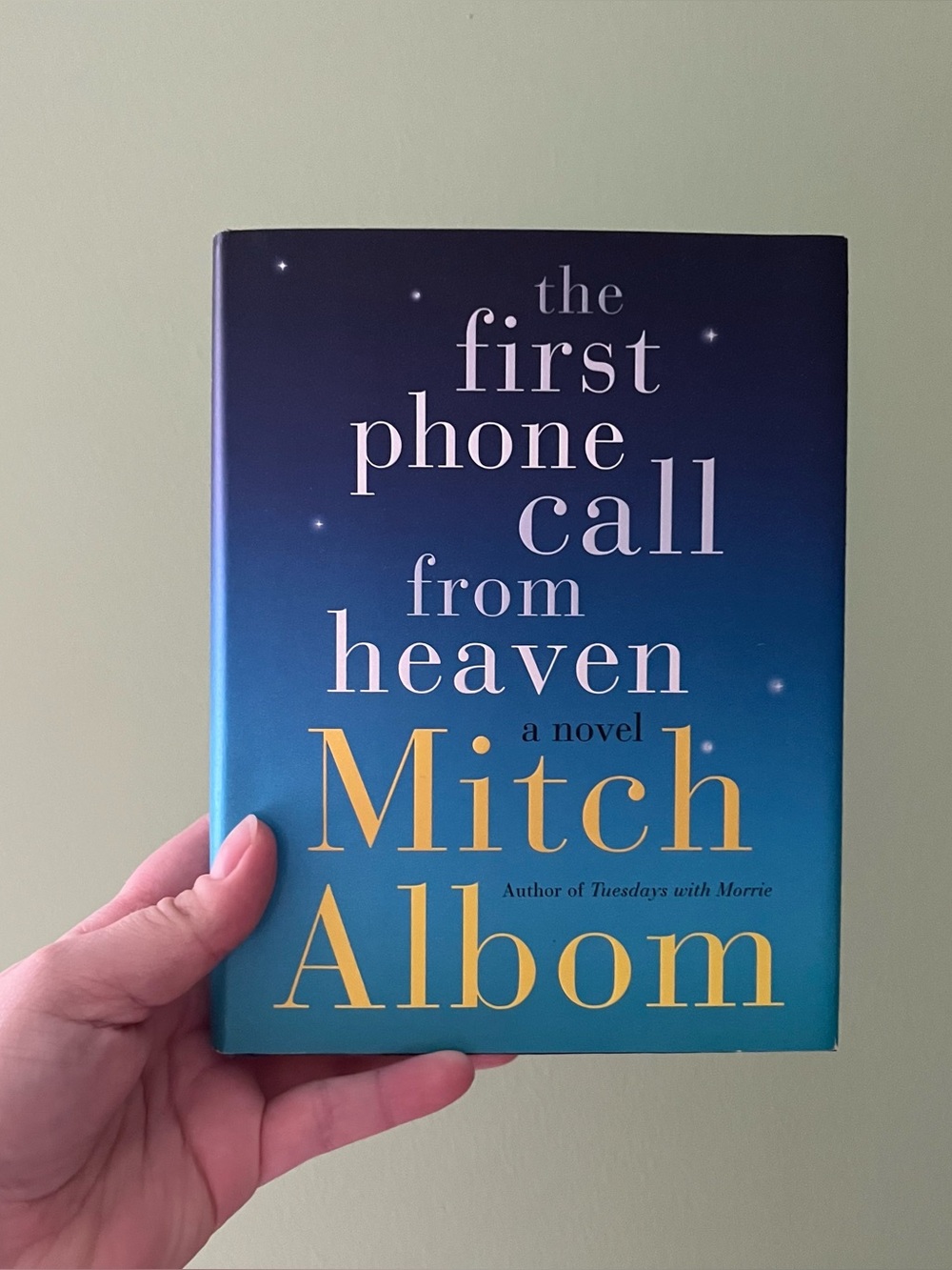 📚 4/25$ 📚 The First Phone Call From Heaven by Mitch Albom